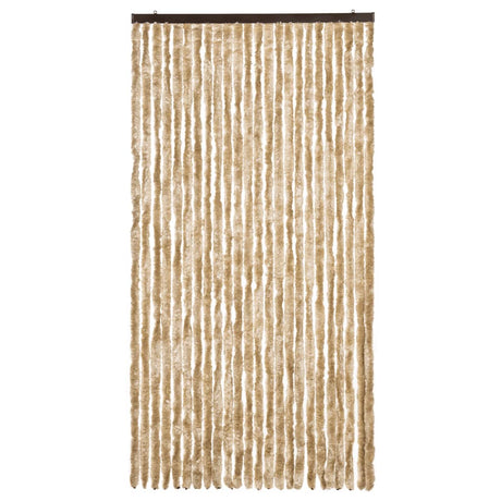 Vidaxx Fliegenvorhang 100x230 cm Chenille Beige