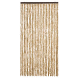 Vidaxl Fly Vorhang 100x230 cm Chenille Beige