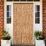 Vidaxl Fly Curtain 100x230 cm Chenille ockra och vit