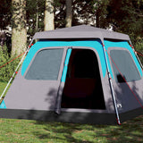 Vidaxl Kuppelzelt 4-Personen Schnellspanner blau