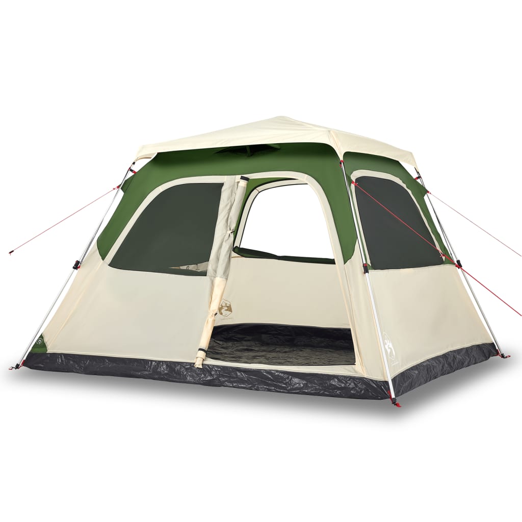 Vidaxl Dome Tenda Release Fast Release 6 persone Green