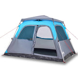 Vidaxl Dome tent 6-person fast release blue