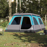 Vidaxl Kuppelzelt 8-Personen Schnellspanner blau