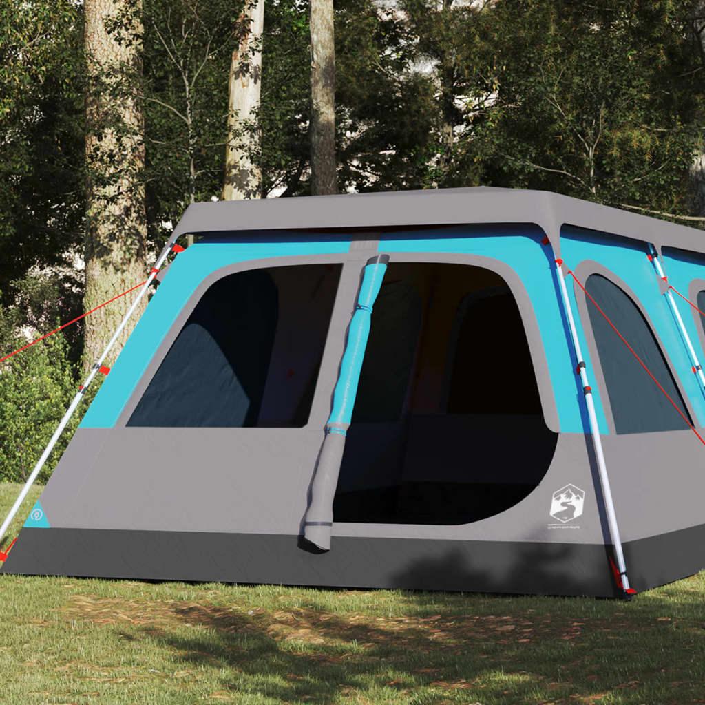 Vidaxl Dome Tält 8-person Fast Release Blue