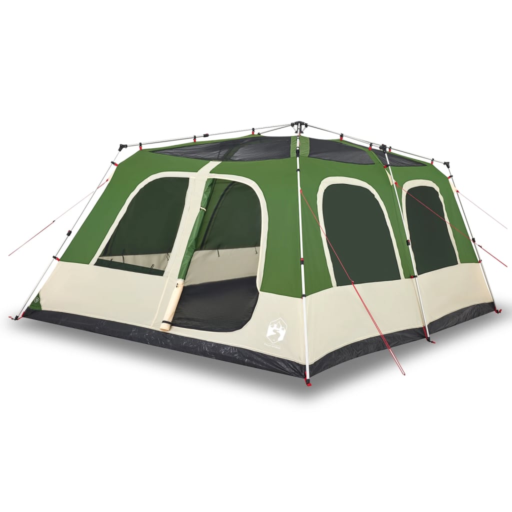 Vidaxl Dome tent 10-person fast release green