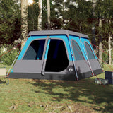 Vidaxl Dome Tält 10-person Fast Release Blue