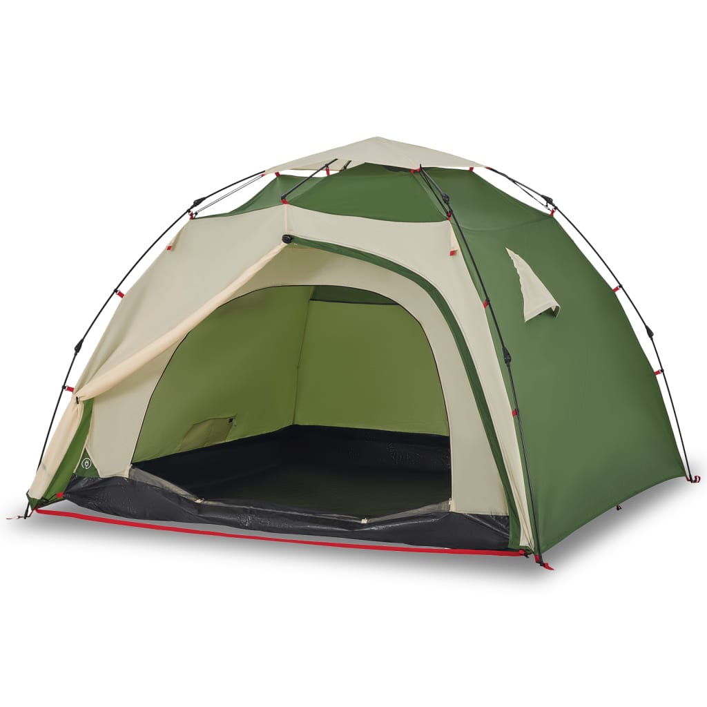 Vidaxl Dome Tent 4-Persona Fast Release Green