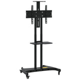 VidaXL TV-Ständer mit Rädern für 32–70 Zoll Bildschirm, max. 60 kg, VESA 600 x 400 mm