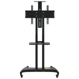 VidaXL TV-Ständer mit Rädern für 32–70 Zoll Bildschirm, max. 60 kg, VESA 600 x 400 mm