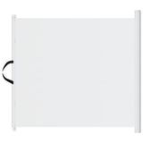 Vidaxx ausziehbares Haustiergitter 117,5x125 cm weiß
