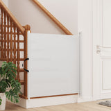 Vidaxl Pet Fence Extendible 117.5x125 cm blanco