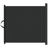 Vidaxl huisdierenhek uittrekbaar 82,5x125 cm zwart