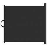 Vidaxx ausziehbares Haustiergitter 102,5x125 cm schwarz