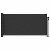 Vidaxx ausziehbarer Windschutz 100x300 cm schwarz
