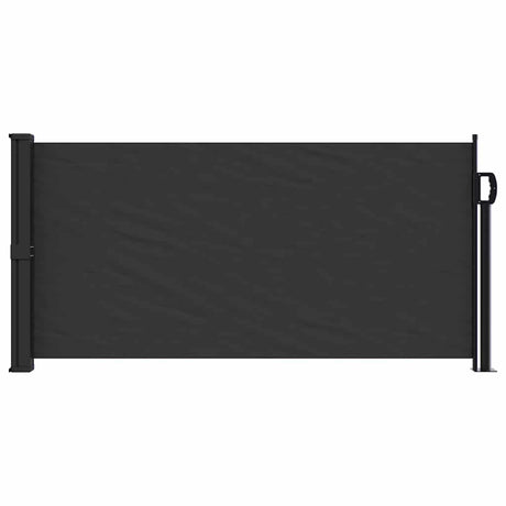 Vidaxx ausziehbarer Windschutz 100x300 cm schwarz