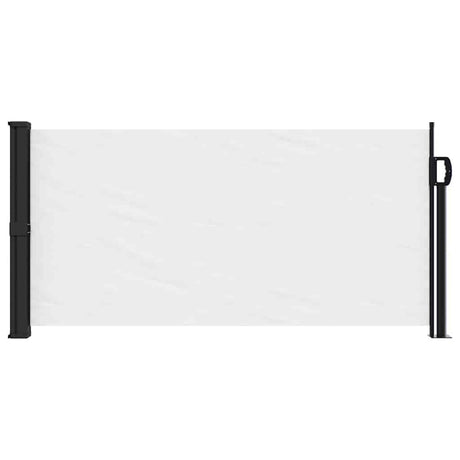 Vidaxx ausziehbarer Windschutz 100x300 cm weiß