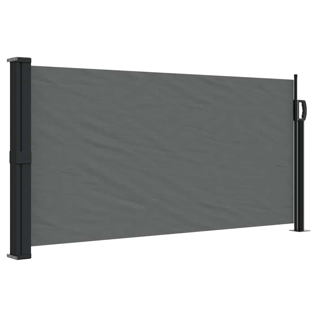 En pare-brise Vidaxl extensible 100x300 cm anthracite -colored