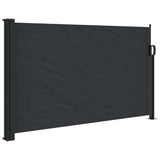Vidaxx ausziehbarer Windschutz 117x300 cm schwarz