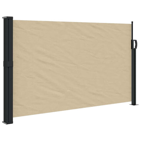 Vidaxx ausziehbarer Windschutz 117x300 cm beige