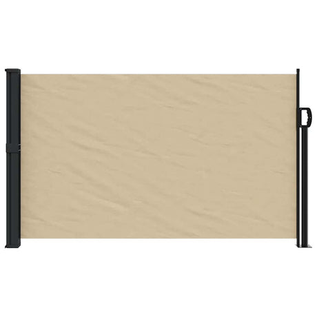 Vidaxx ausziehbarer Windschutz 117x300 cm beige