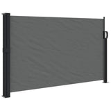 Vidaxl Windshield utvidbar 117x300 cm Antracitt -farget