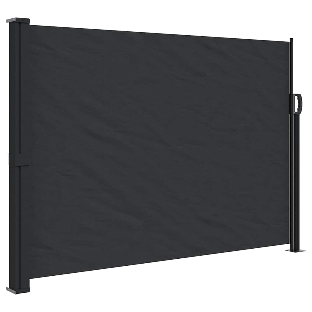 Pare-brise Vidaxl extensible 140x300 cm noir