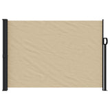 Vidaxx ausziehbarer Windschutz 140x300 cm beige