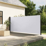 Vidaxx ausziehbarer Windschutz 160x300 cm weiß
