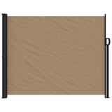 Vidaxx ausziehbarer Windschutz 160x300 cm Taupe