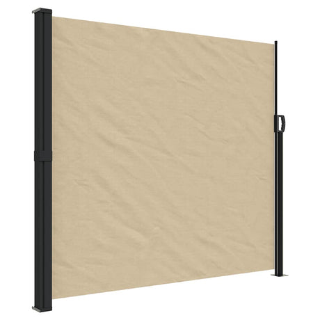 Vidaxx ausziehbarer Windschutz 180x300 cm beige