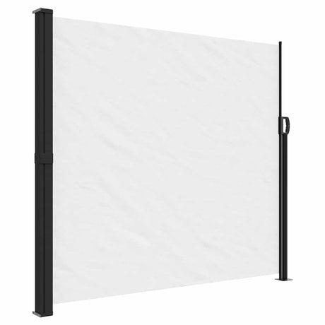 Vidaxx ausziehbarer Windschutz 180x300 cm weiß