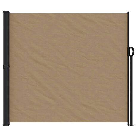Vidaxx ausziehbarer Windschutz 180x300 cm Taupe