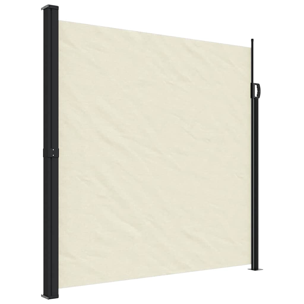 Vidaxx ausziehbarer Windschutz 200x300 cm cremefarben