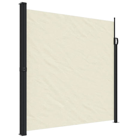 Vidaxx ausziehbarer Windschutz 200x300 cm cremefarben