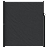 Vidaxx ausziehbarer Windschutz 220x300 cm schwarz