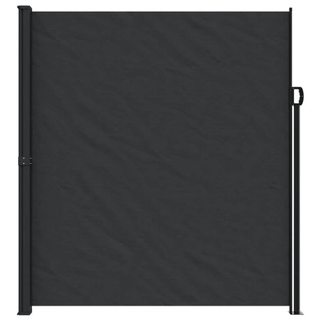 Vidaxx ausziehbarer Windschutz 220x300 cm schwarz
