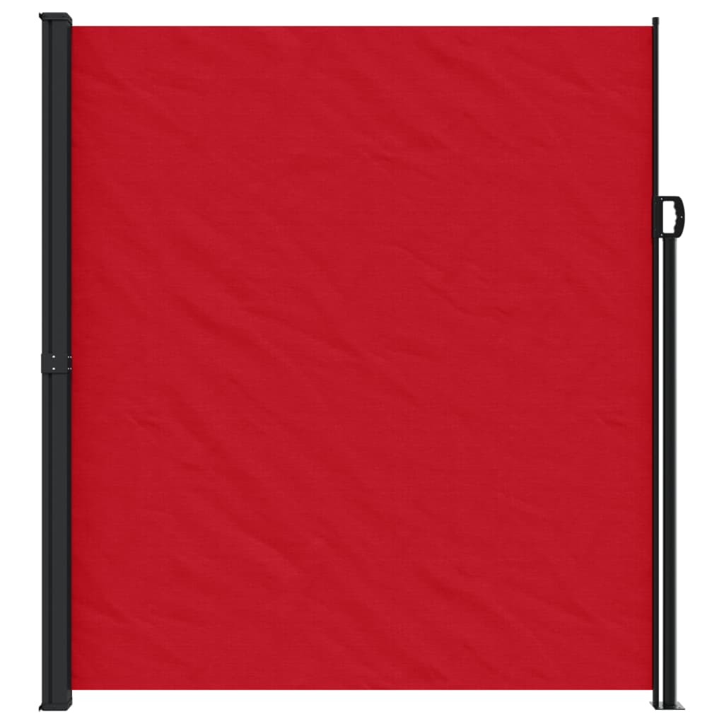 Vidaxl windscherm uittrekbaar 220x300 cm rood