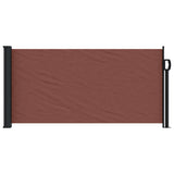 Vidaxx ausziehbarer Windschutz 100x500 cm braun