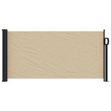 Vidaxl windscherm uittrekbaar 100x500 cm beige