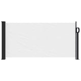 Vidaxx ausziehbarer Windschutz 100x500 cm weiß