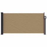 Vidaxl windscherm uittrekbaar 100x500 cm taupe