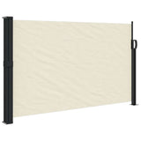 Vidaxl Windshield utdragbar 120x500 cm Cream -Colored