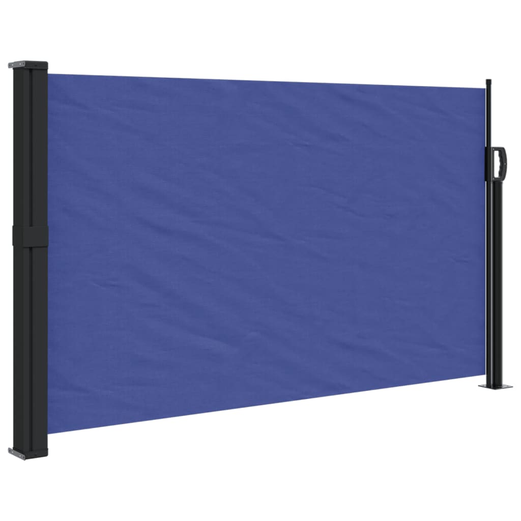 Vidaxl windscherm uittrekbaar 120x500 cm blauw