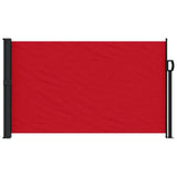 Vidaxx ausziehbarer Windschutz 120x500 cm rot