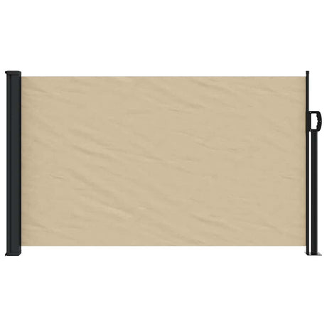 Vidaxl windscherm uittrekbaar 120x500 cm beige