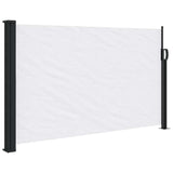 Vidaxx ausziehbarer Windschutz 120x500 cm weiß