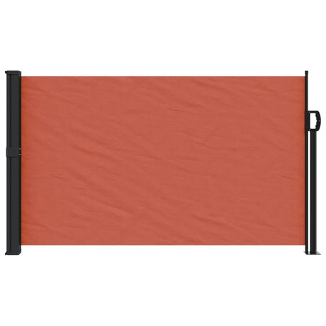 Vidaxx ausziehbarer Windschutz 120x500 cm Terrakotta