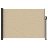 Vidaxl vindrutan utdragbar 140x500 cm beige