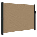 Vidaxx ausziehbarer Windschutz 140x500 cm Taupe