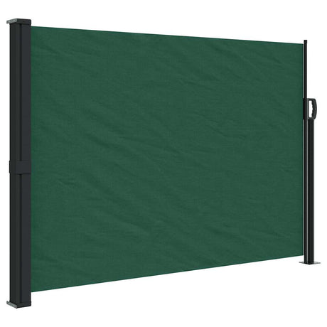 Vidaxl windscherm uittrekbaar 140x500 cm donkergroen